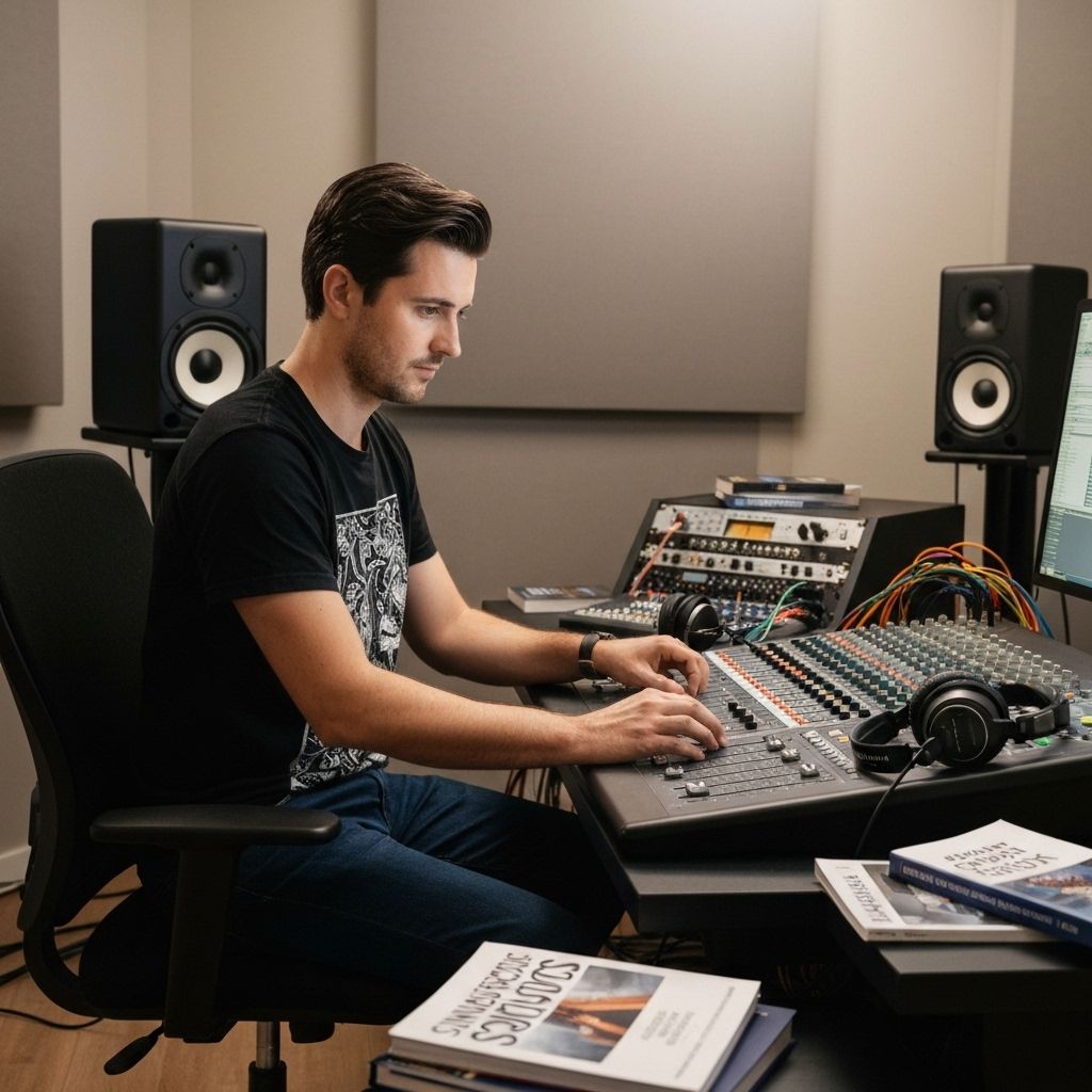 Michail Kotov in studio